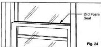 2nd Foam Seal Fig. 24