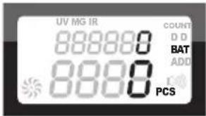 UV MG IR 888880 COUNT D D BAT ADD 88880 PCS