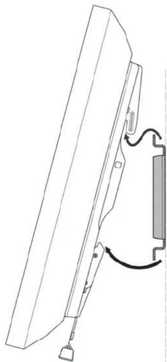 Dynex DX-TVM113 - Removing the TV from the wall plate - 3