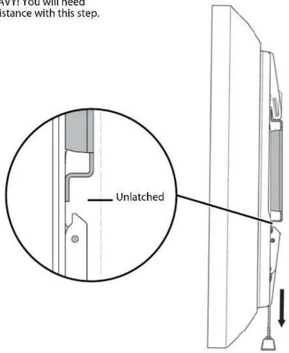 AVT: You will need stance with this step. Unlatched