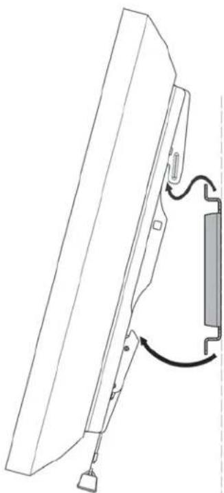 Dynex DX-DRTVM102 - Removing the TV from the wall plate - 3