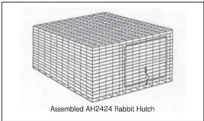 Pet Lodge AH2424 - Assembly Instructions: - 1