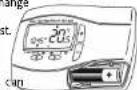 British Gas RF720BG - How to replace the batteries see fig 3. - 4