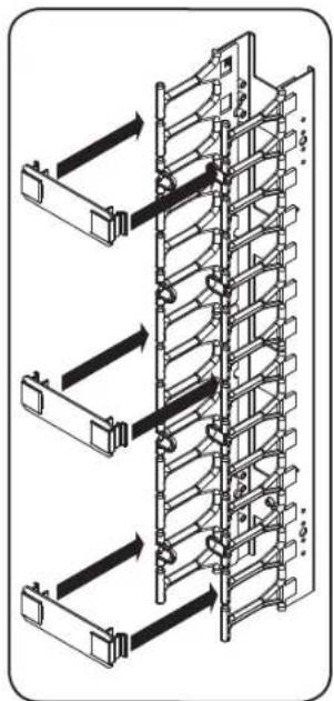 Tripp Lite SRCABLEVRT3 - 42U Enclosure with PDU Manager Installation Side-Facing (SRCABLEVRT3 only) - 2