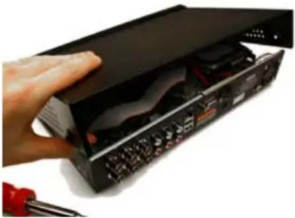 SWANN DVR8-2500 - Installing/Changing the HDD - 5