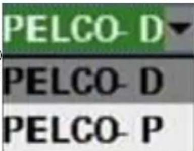 PELCO- D PELCO- D PELCO- P