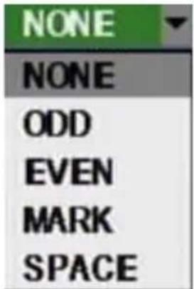 NONE NONE ODD EVEN MARK SPACE
