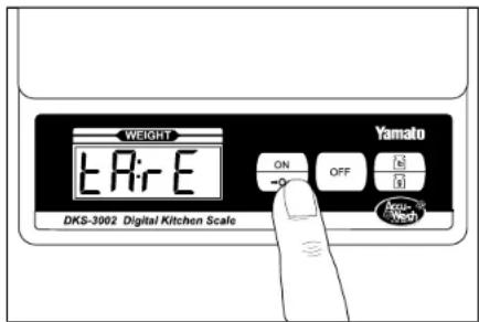 WEIGHT E:R:E ON OFF Yamato DKS-3002 Digital Kitchen Scale