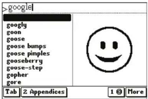 >google googly goon goose goose bumps goose pimples gooseberry goose-step gopher gore Tab 2 Appendices 1 @ More