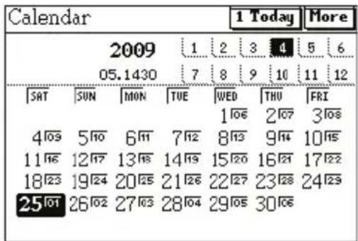 Calendar 2009 1 2 3 4 5 6 05.1430 7 8 9 10 11 12 SRT SUN MON TUE WED THU FRI 4/03 5/10 6/11 7/12 8/13 9/14 10/15 11/16 12/17 13/18 14/19 15/20 16/21 17/22 18/23 19/24 20/25 21/26 22/27 23/28 24/29 25/01 26/02 27/03 28/04 29/05 30/06