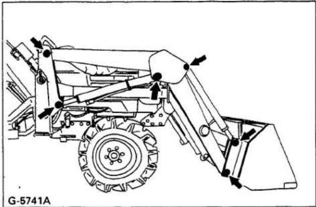 KUBOTA LA352 - LUBRICATION - 1
