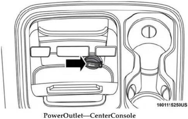 PowerOutlet—CenterConsole 10011:5250US