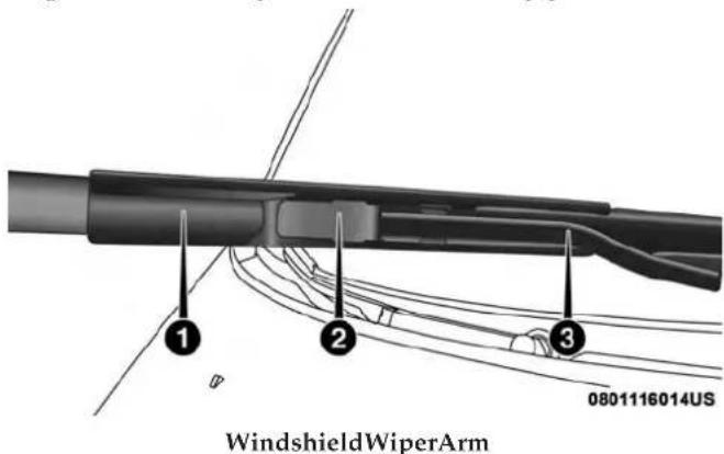 WindshieldWiperArm 0801116014US