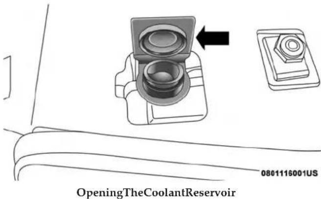 OpeningTheCoolantReservoir 0801116001US