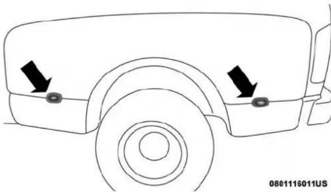 RAM 3500 (2018) - SideMarkerLamps(DualRearWheels)—If Equipped - 1