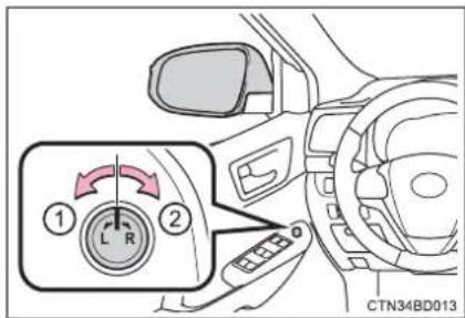 TOYOTA Highlander Hybrid (2018) - Adjustment procedure - 1