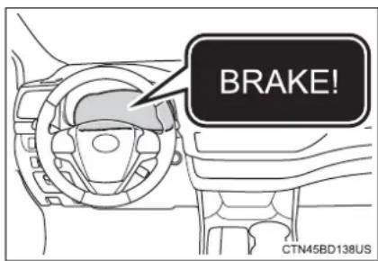 TOYOTA Highlander Hybrid (2018) - ◆ Pre-collision warning - 1