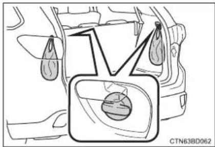 TOYOTA Highlander Hybrid (2018) - Grocery bag hooks - 1