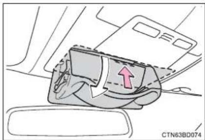 TOYOTA Highlander Hybrid (2018) - Conversation mirror - 1