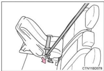 TOYOTA Highlander Hybrid (2018) - ■ Rear-facing — Infant seat/convertible seat - 4