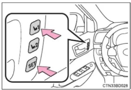 TOYOTA Highlander Hybrid (2018) - ■ Recording procedure - 1