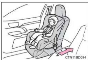 TOYOTA Highlander Hybrid (2018) - ■When installing a child restraint system - 2
