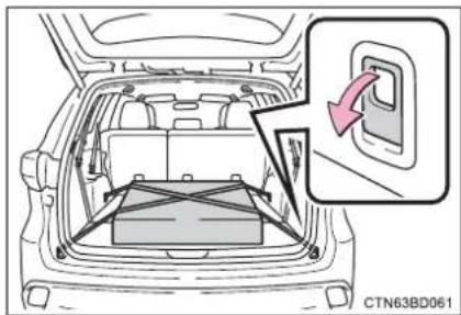 TOYOTA Highlander Hybrid (2018) - Cargo hooks - 1