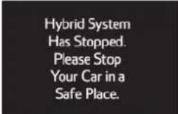 TOYOTA Highlander Hybrid (2018) - If a warning message is displayed - 5