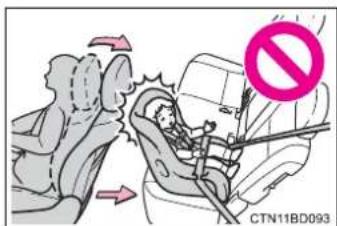 TOYOTA Highlander Hybrid (2018) - ■When installing a child restraint system - 1