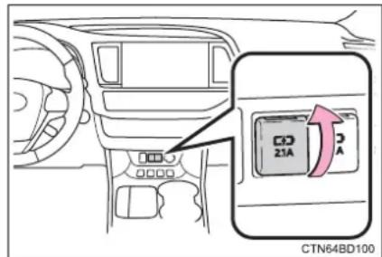 TOYOTA Highlander Hybrid (2018) - ■ Using the USB charging ports - 1