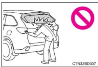 TOYOTA Highlander Hybrid (2018) - WARNING - 1