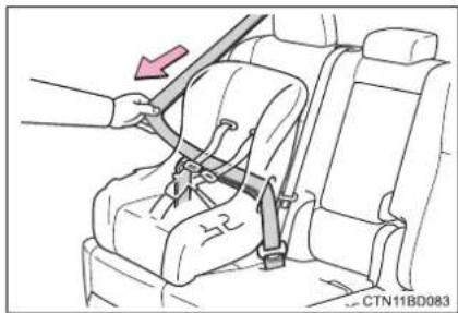 TOYOTA Highlander Hybrid (2018) - ■ Forward-facing — Convertible seat - 5