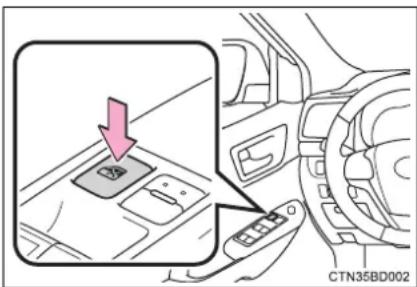 TOYOTA Highlander Hybrid (2018) - Window lock switch - 1