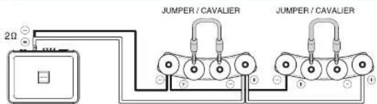 2Ω JUMPER / CAVALIER JUMPER / CAVALIER