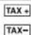 CANON MP21DX - TAX CALCULATION FUNCTION - 1