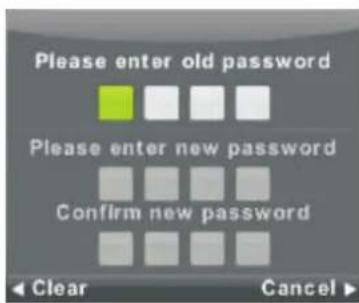Please enter old password Please enter new password Confirm new password Clear Cancel ▶