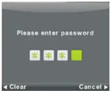 Please enter password Clear Cancel