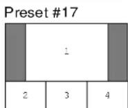 Extron MGP 464 DI - Default presets - 17