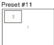 Extron MGP 464 DI - Default presets - 11