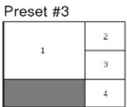Extron MGP 464 DI - Default presets - 3