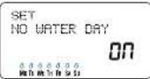 Hydro-Rain 04049 - "NO WATERING" DAYS) OF WEEK - 1