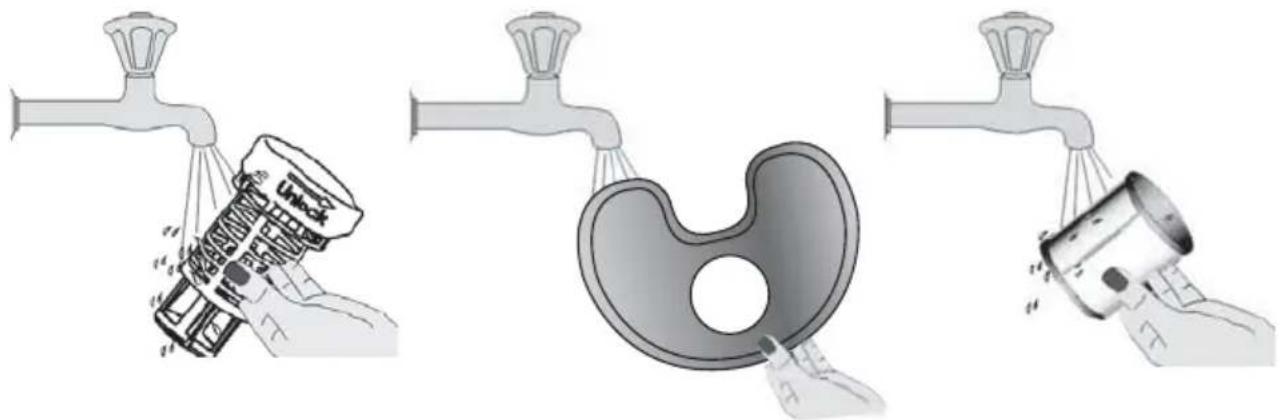 INSIGNIA NS-DWH2BS8 - Cleaning the filters - 5