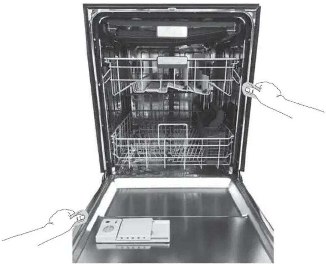 INSIGNIA NS-DWH2BS8 - Cleaning the door and tub gaskets - 1