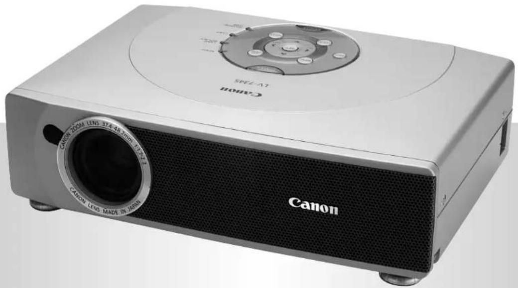 CANON LV-7345 - Owner's Manual - 1