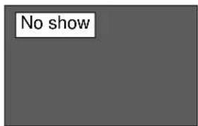 No show