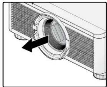 CANON LX-MU800Z - Installing the Lens - 1