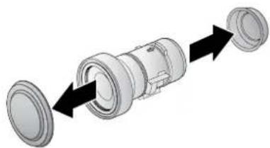 CANON LX-MU800Z - Installing the Lens - 2