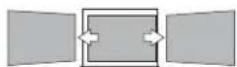 CANON LX-MU800Z - Adjust the Horizontal Projection Angle - 1