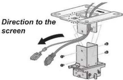 Direction to the screen
