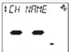 Standard Horizon Phantom PS1000 - CHANNEL NAME CHANGE - 2